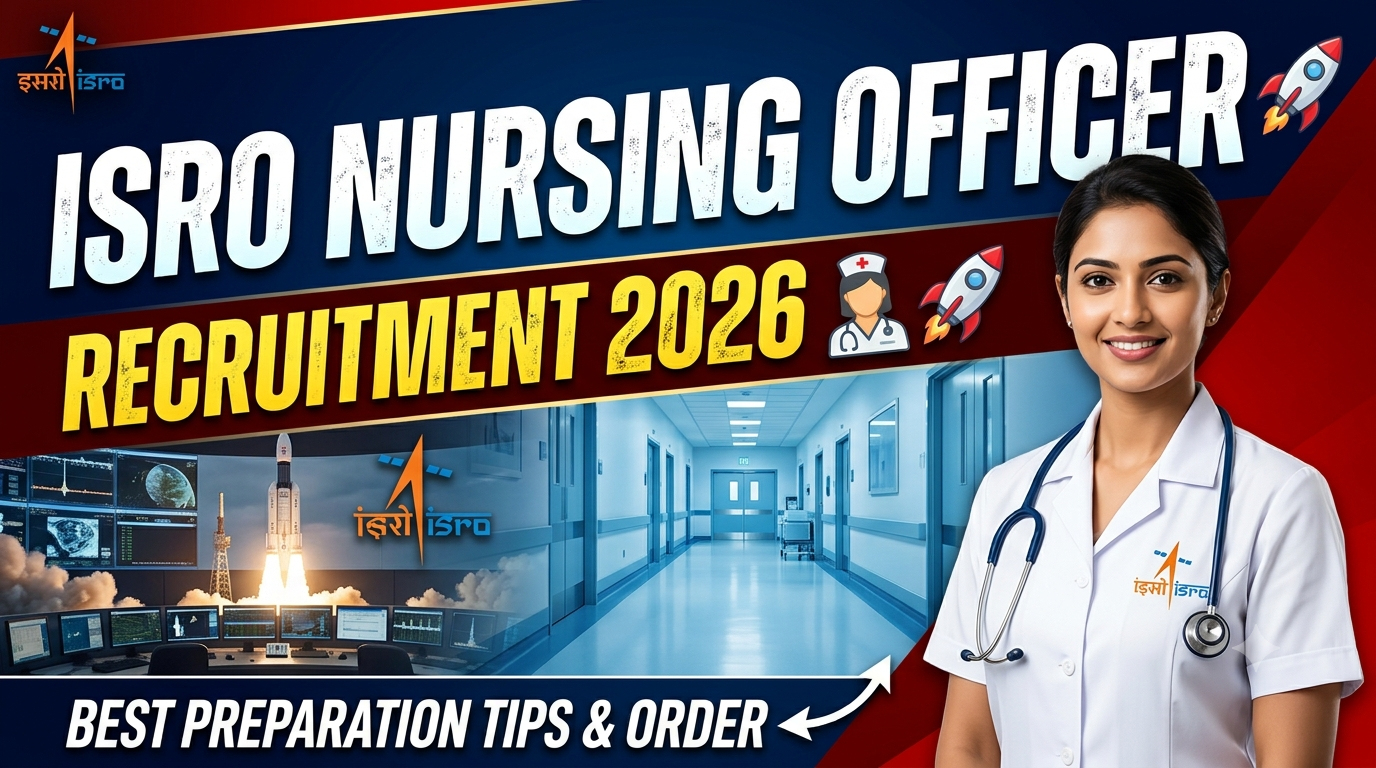 ISRO Nursing Officer Recruitment 2026: Notification, Eligibility, Vacancy, Salary and Apply Online