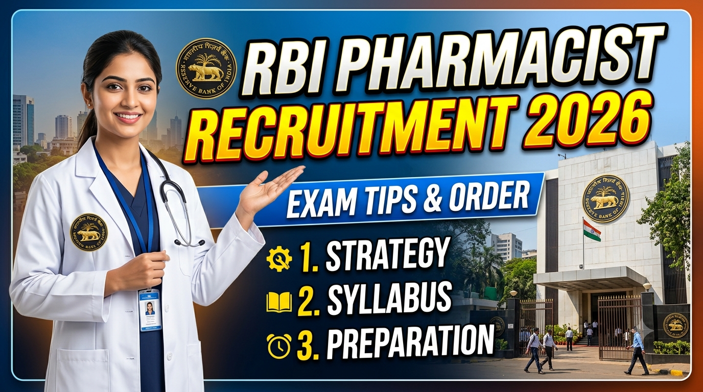 RBI Pharmacist Recruitment 2026: 22 Vacancies, Eligibility, Salary and Apply Offline