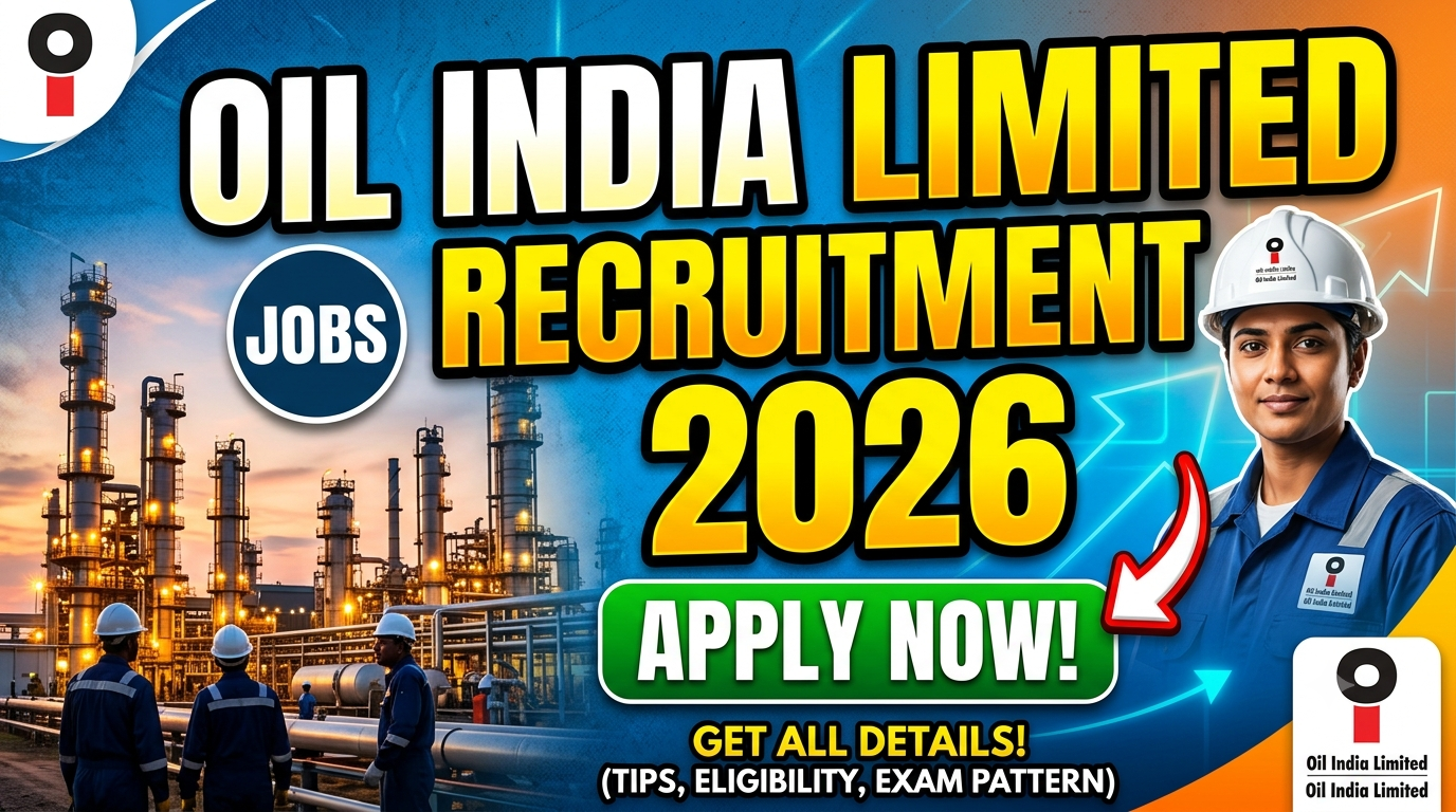 Oil India Limited Recruitment 2026: 32 Executive Vacancies, Eligibility, Salary and Apply Online