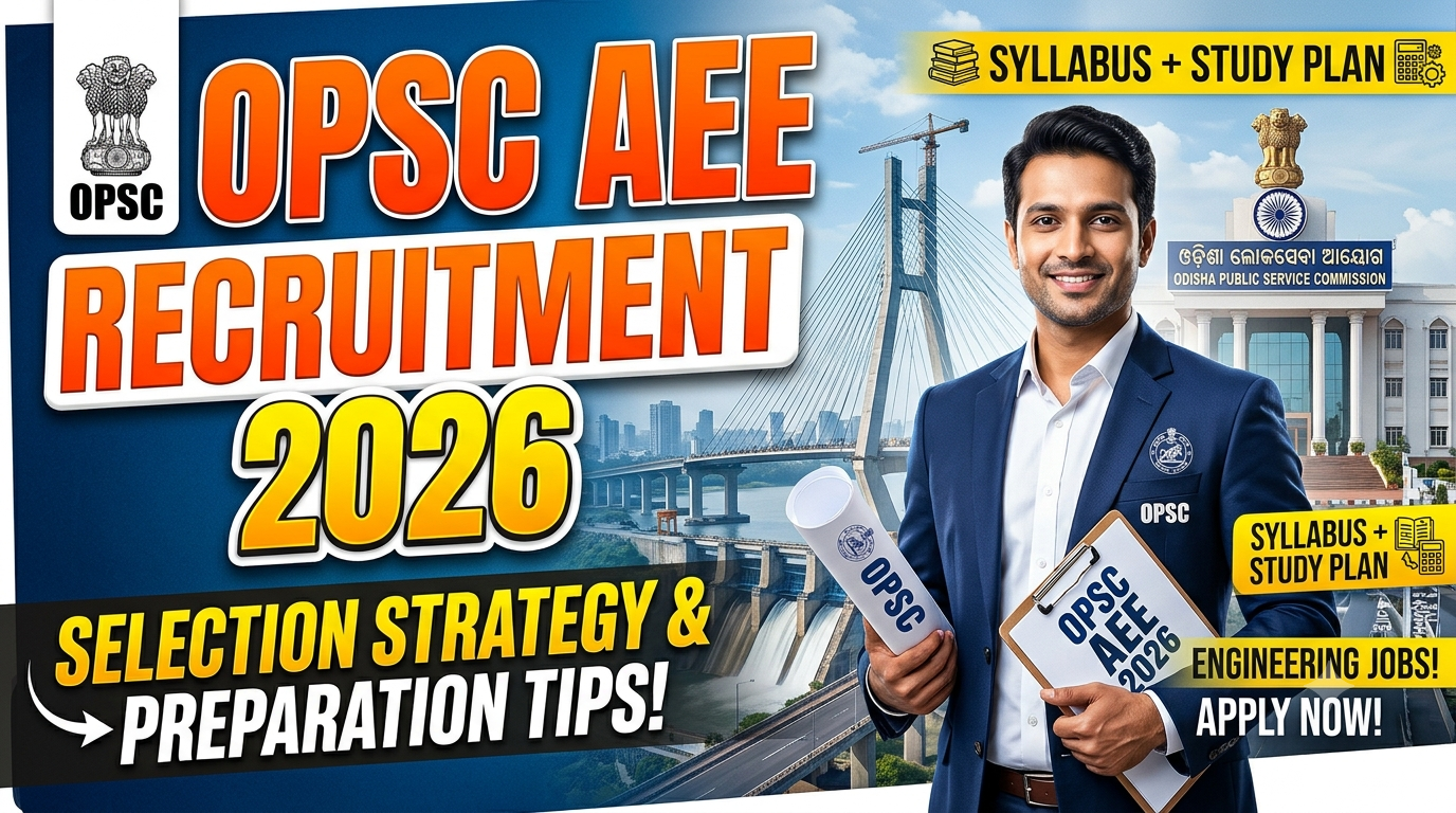 OPSC AEE Recruitment 2026: Notification, Vacancy, Eligibility, Application Process and Exam Preparation