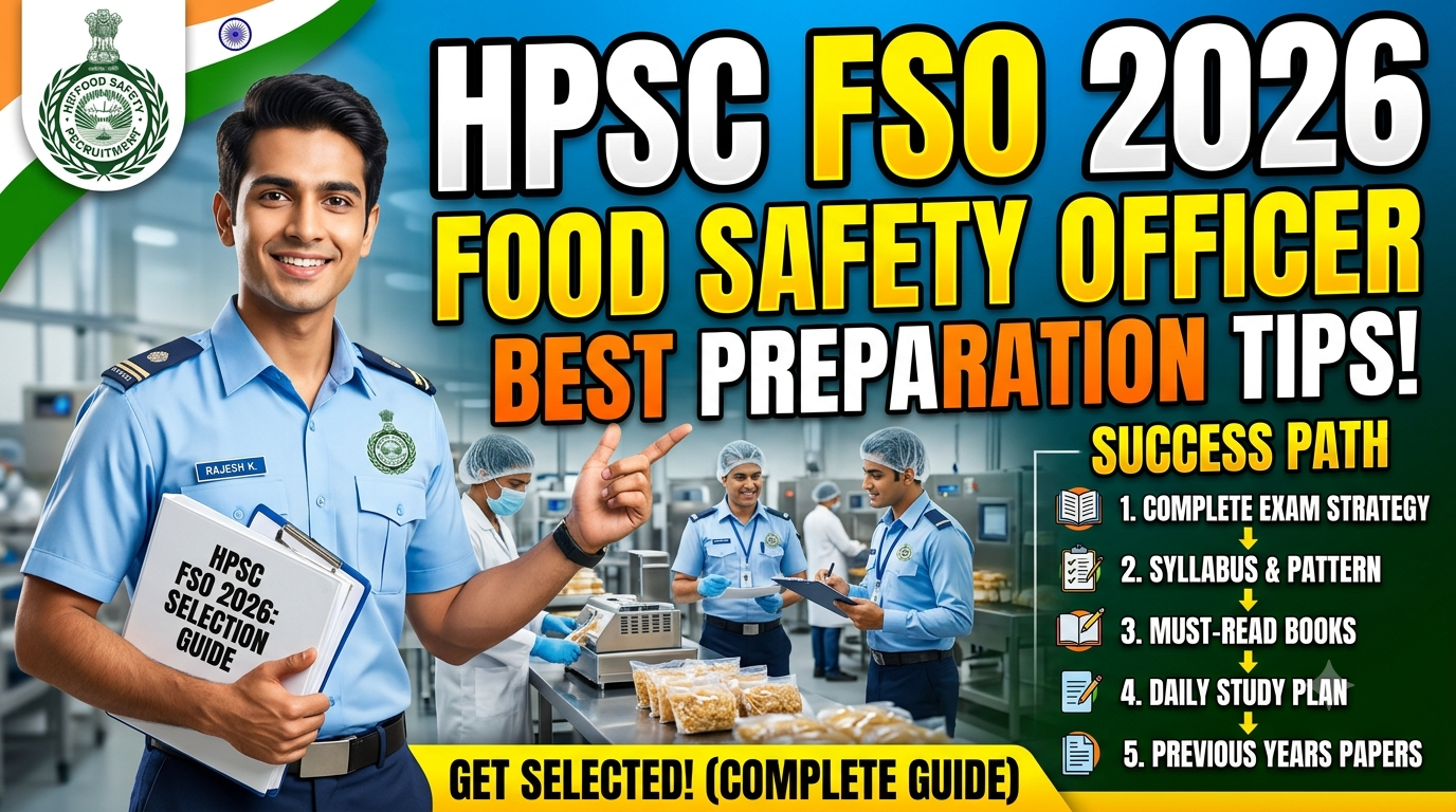 HPSC Food Safety Officer Recruitment 2026: 45 Vacancies, Eligibility, Salary and Apply Online